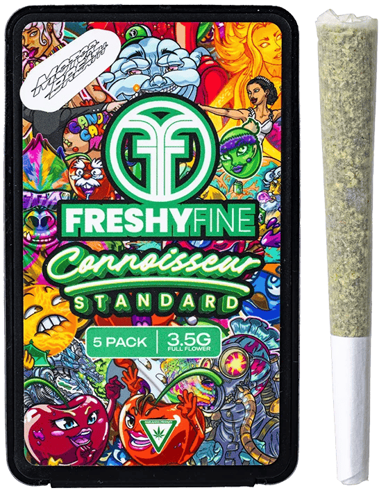 Freshy Fine - Preroll 5 Pack - 3.5G - Motorbreath