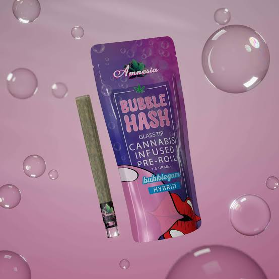 Amnesia: Bubblegum 1.3G Bubble Hash Preroll