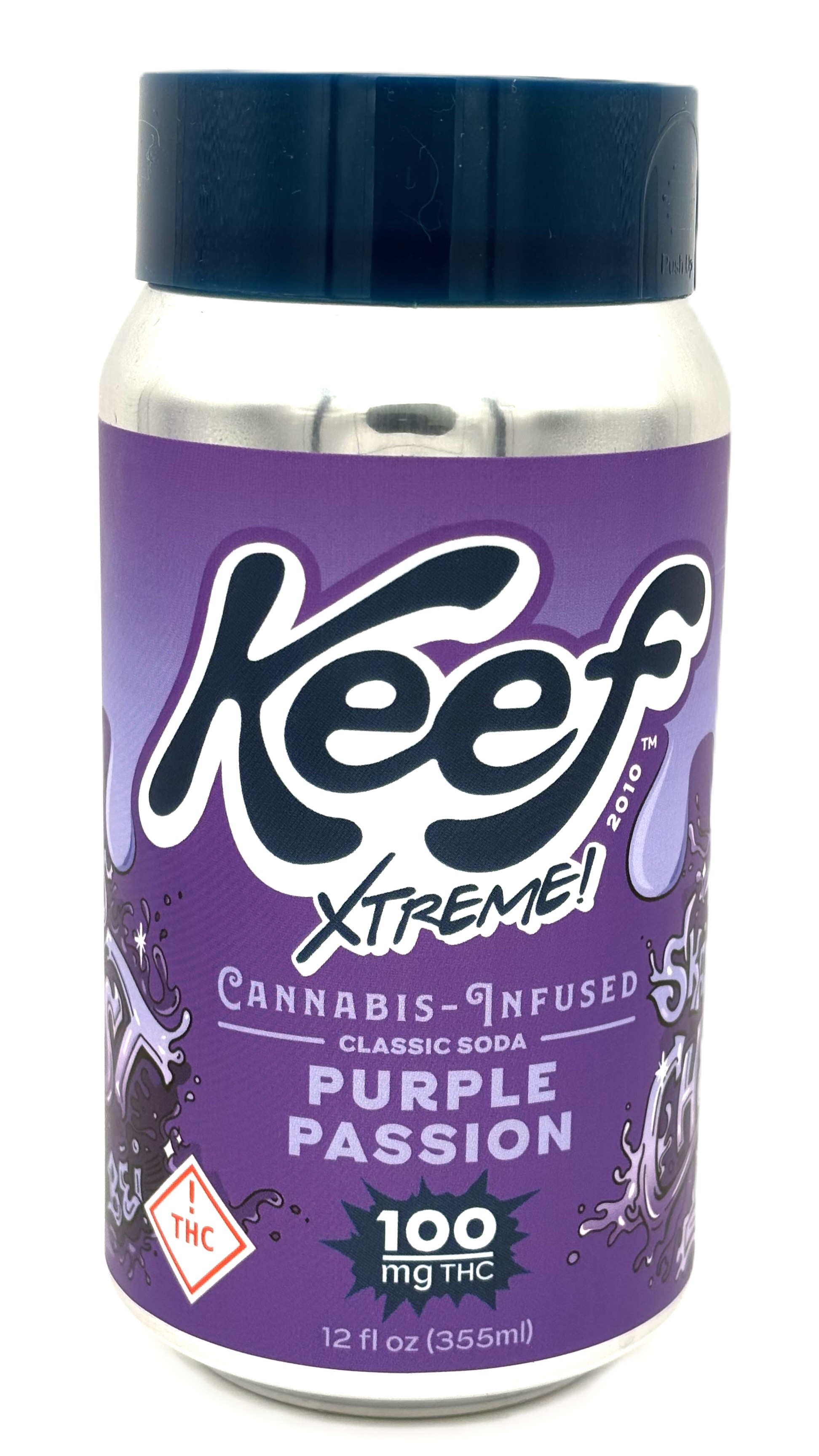 Purple Passion Soda | 100mg | Keef