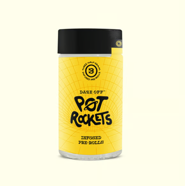 Boss Level - Sativa - Pot Rockets - Infused - Pre-roll Pack - (3pk)