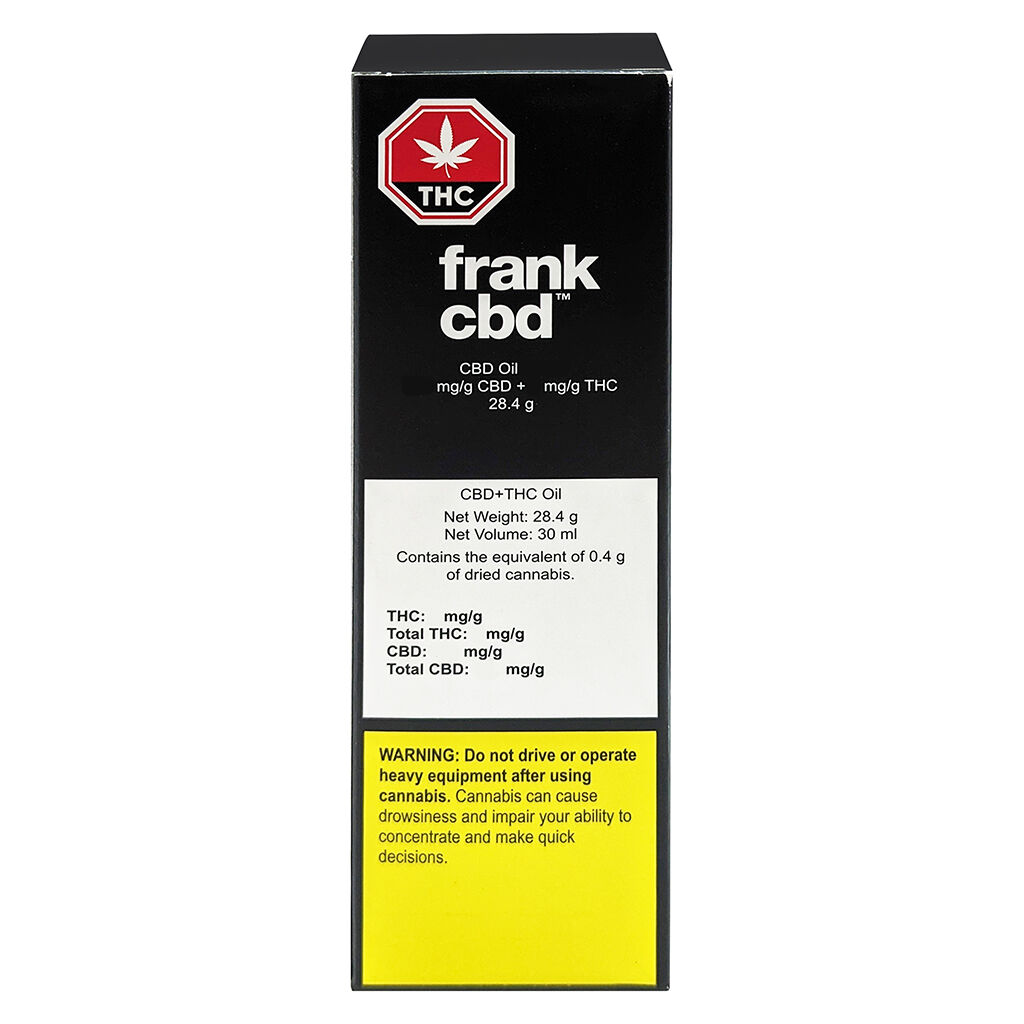 Frank CBD - CBD Oil 100-5 - 30ml