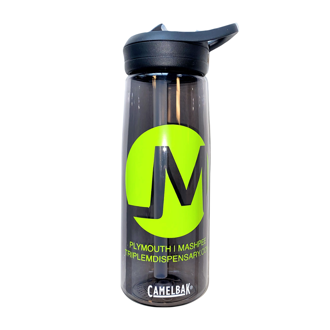 Triple M White Water Bottle