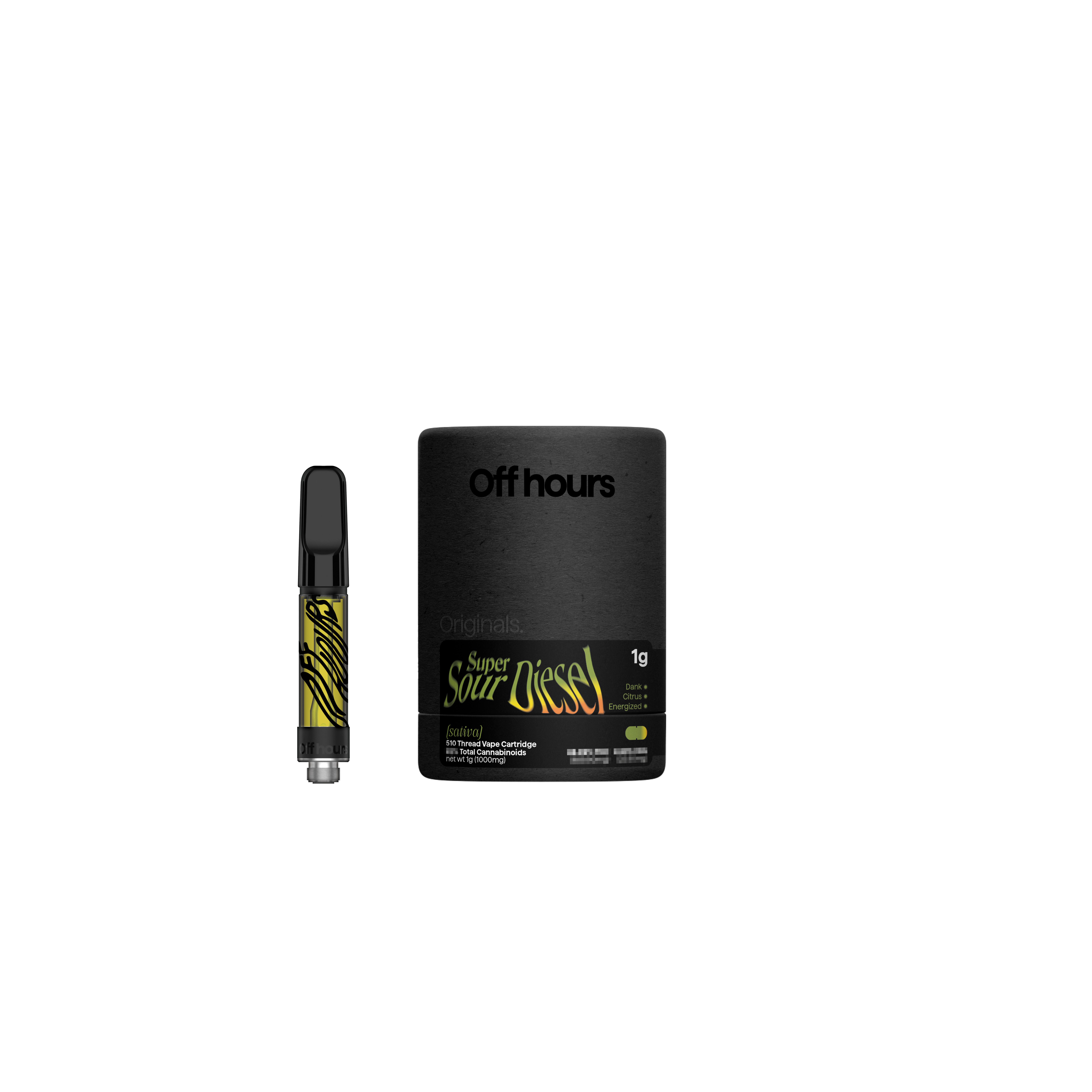 ORIGINALS 1G VAPE CARTRIDGE - SUPER SOUR DIESEL