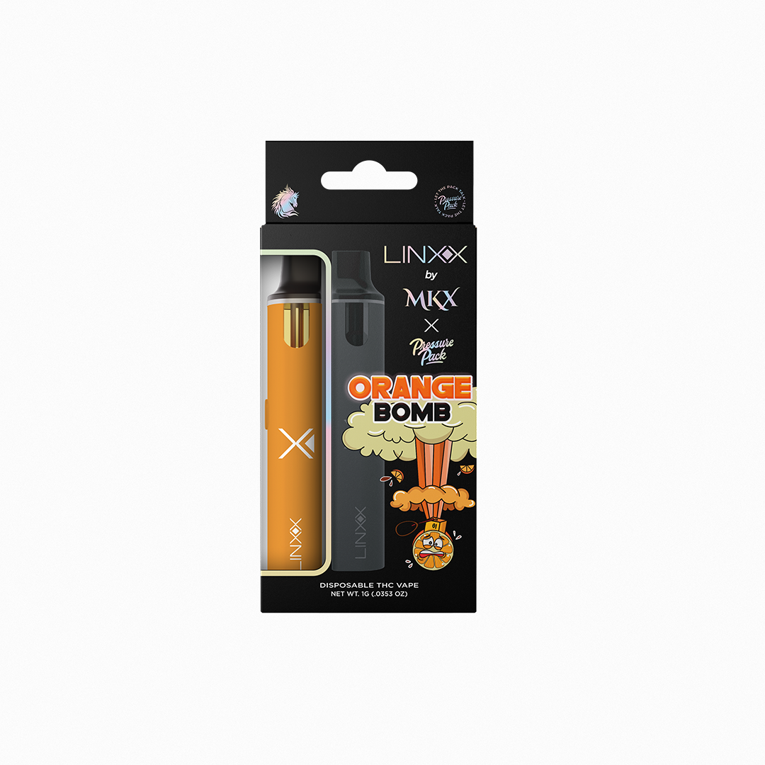 LINXX Disposable Vapes - Orange Bomb - Sativa