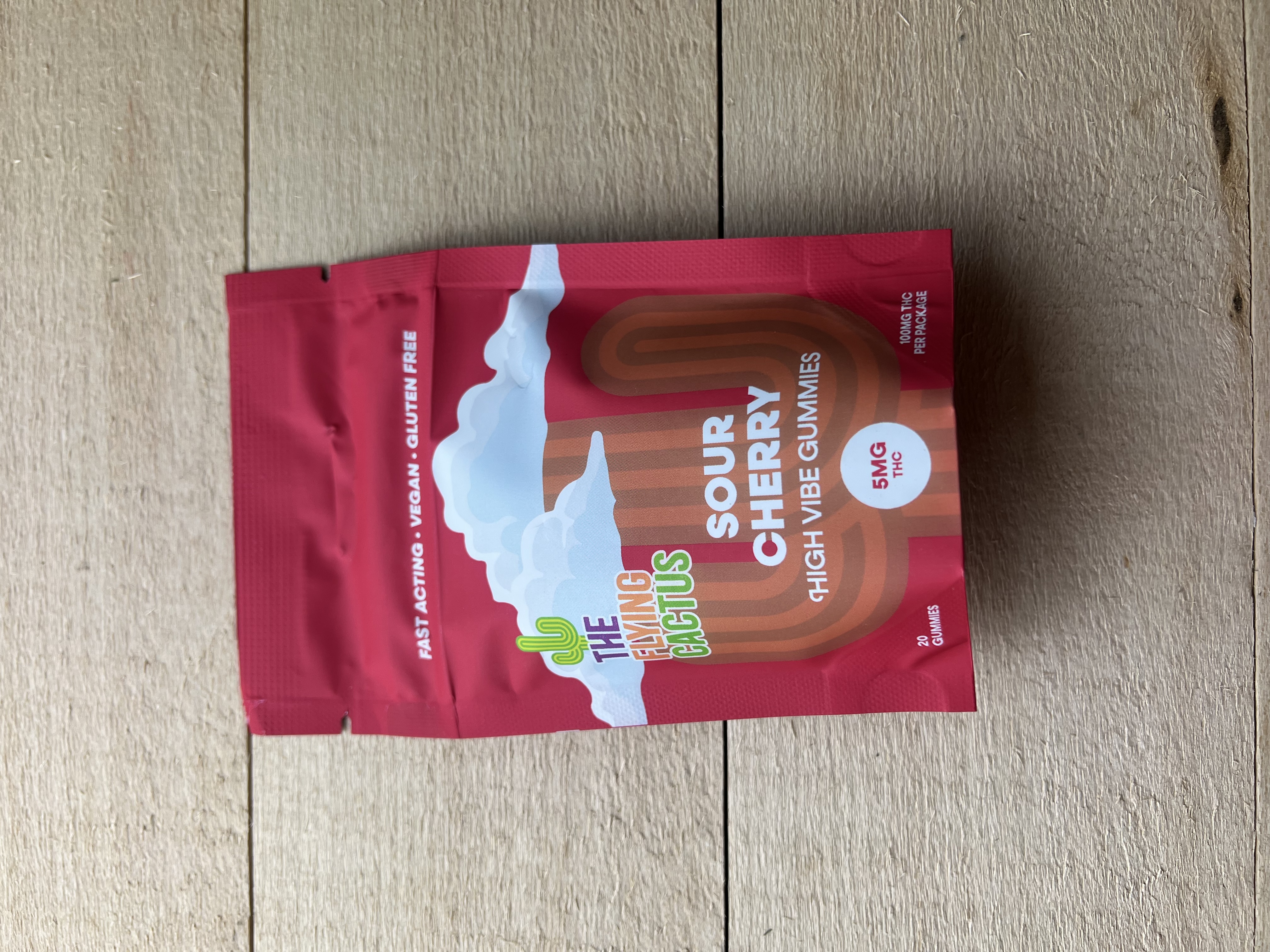 Sour Cherry Fast Acting Gummies