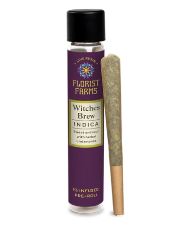 Florist Farms Witches Brew Live Resin Infused Preroll
