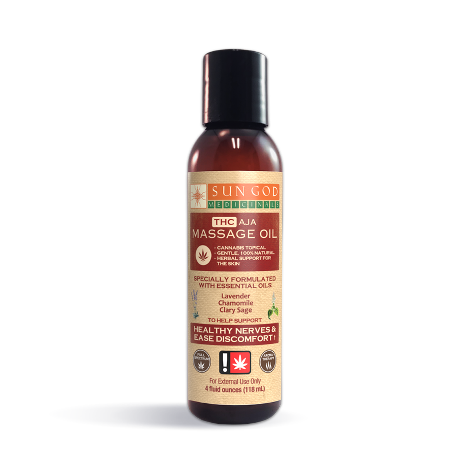 Aja Body Relief Massage Oil