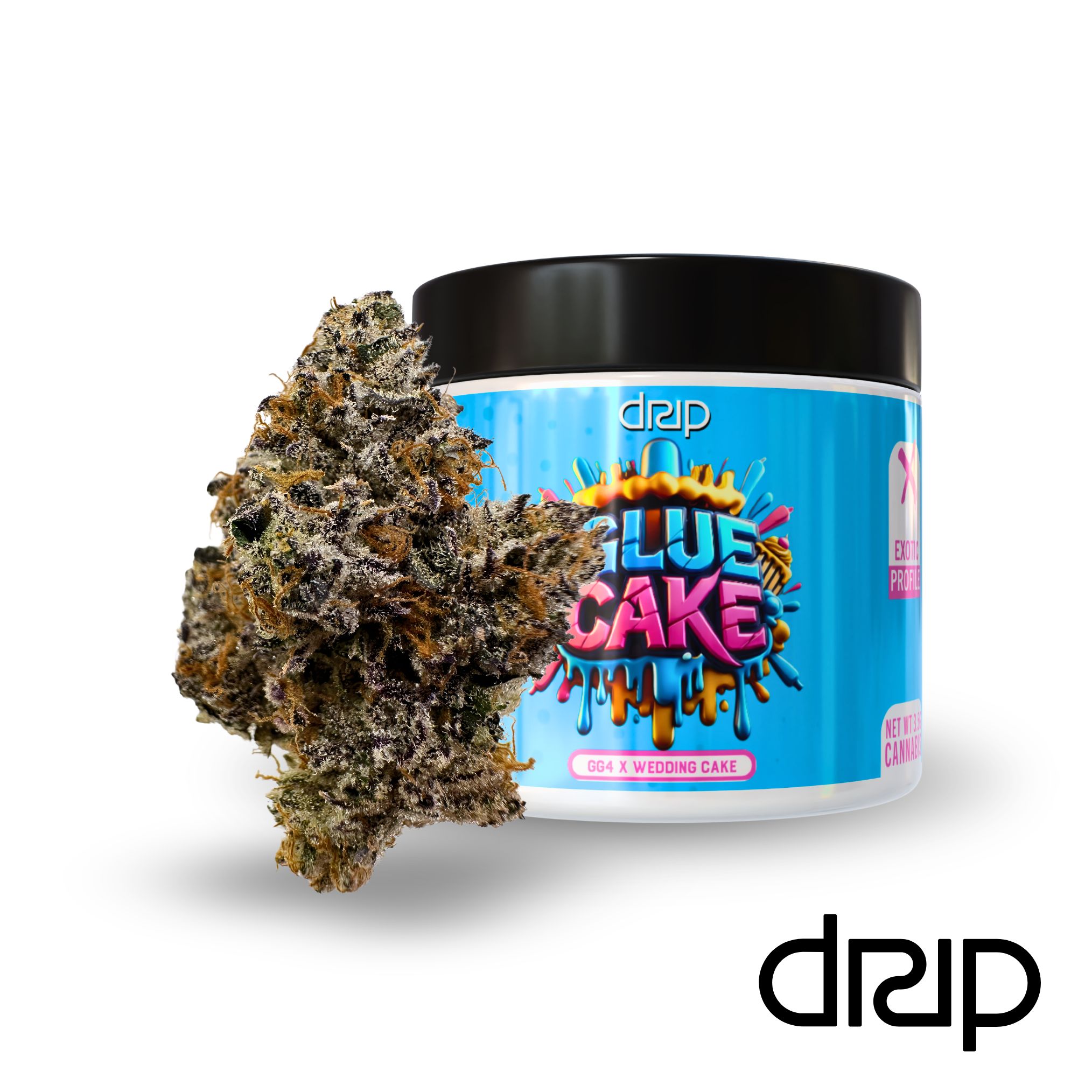 3.5g Flower Jar (Glue Cake)