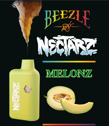 BEEZLE Nectarz Disp 1000mg: Melonz