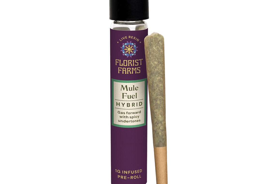 Florist Farms | Mule Fuel | Hybrid | Live Resin Infused | Preroll