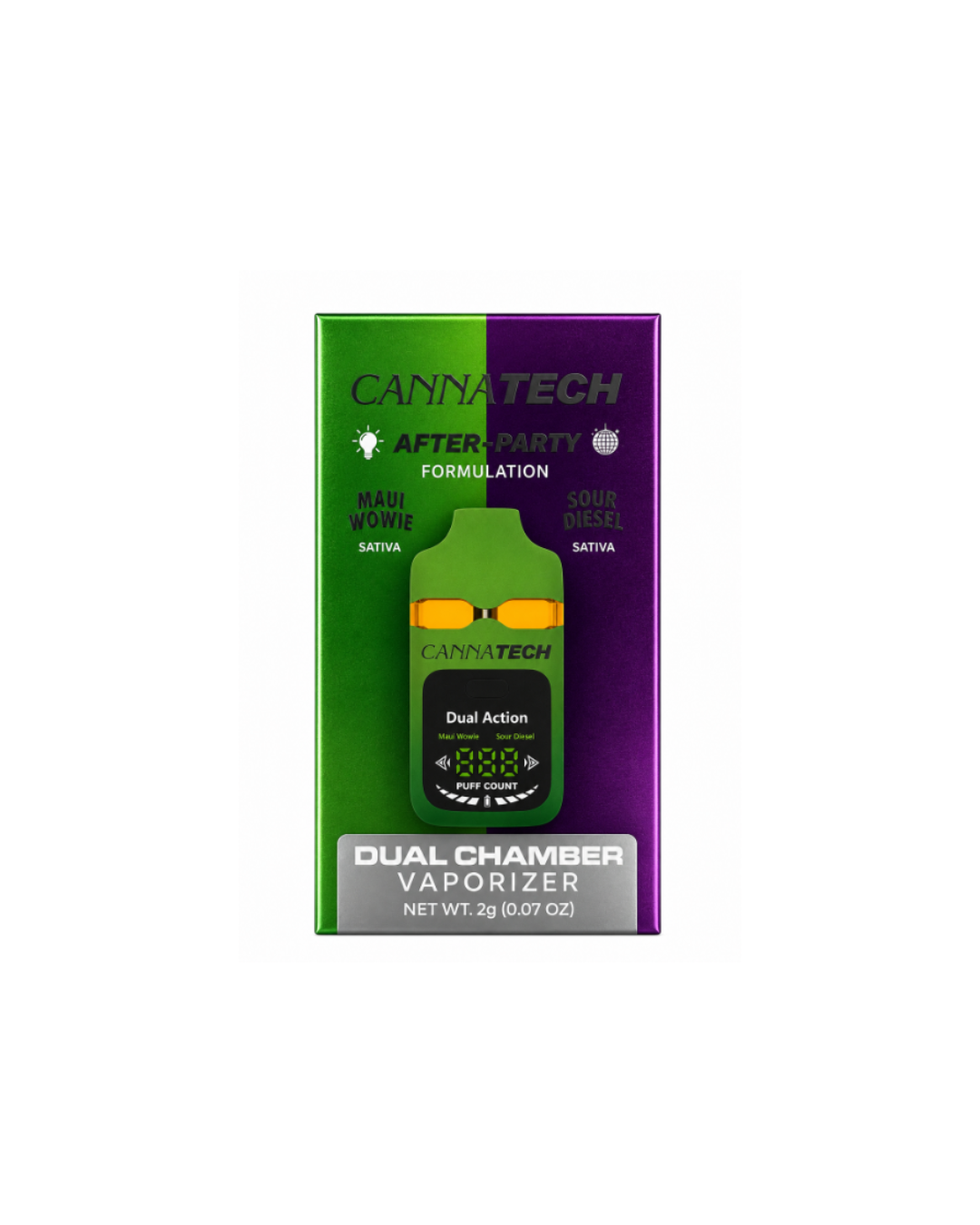 Cannatech Maui Wowie x Sour Diesel Dual Chamber Vape