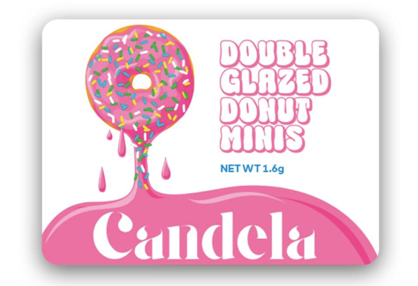 Candela Double Glazed Donut Minis - Gush Mints + Danimals