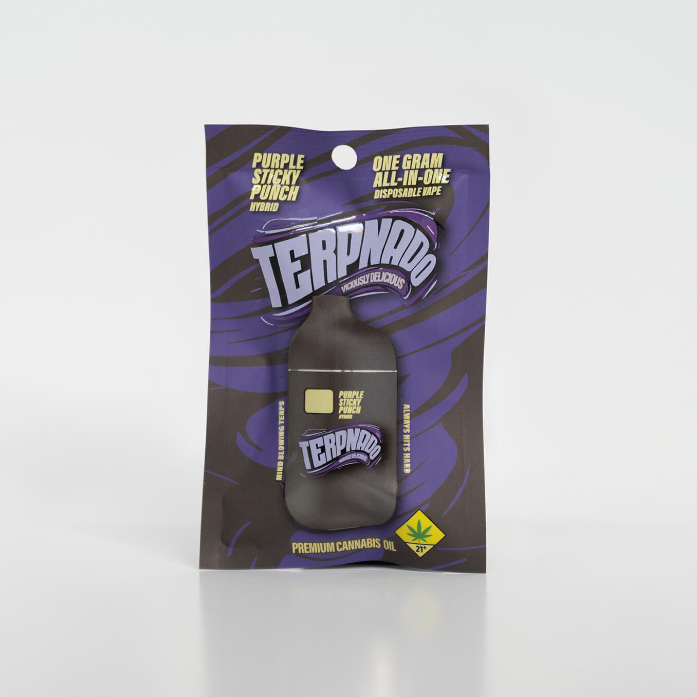 Terpnado Purple Sticky Punch (Hybrid) 1g Disposables