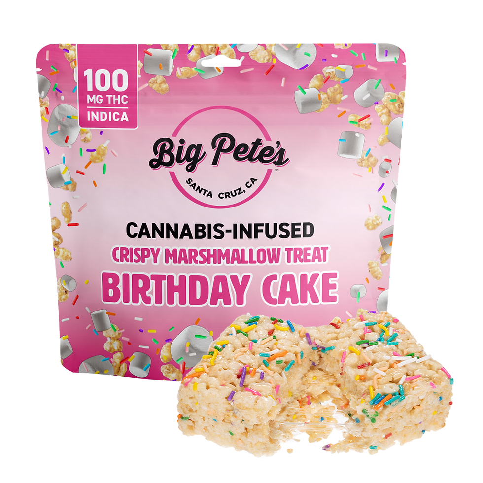 Big Pete's - Birthday Cake Crispy Treat 100MG