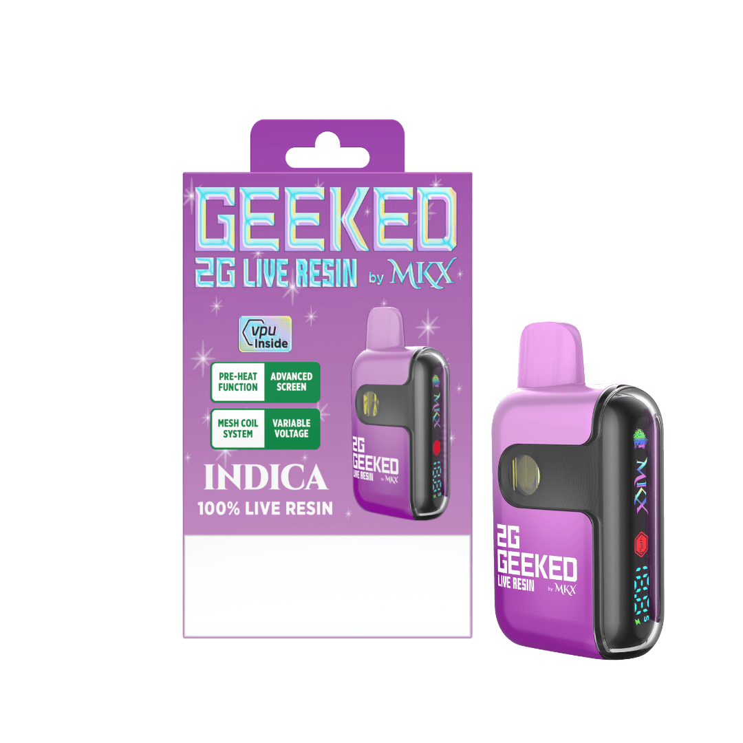 Geeked By MKX | Grape Beltz | 2g Live Resin AIO