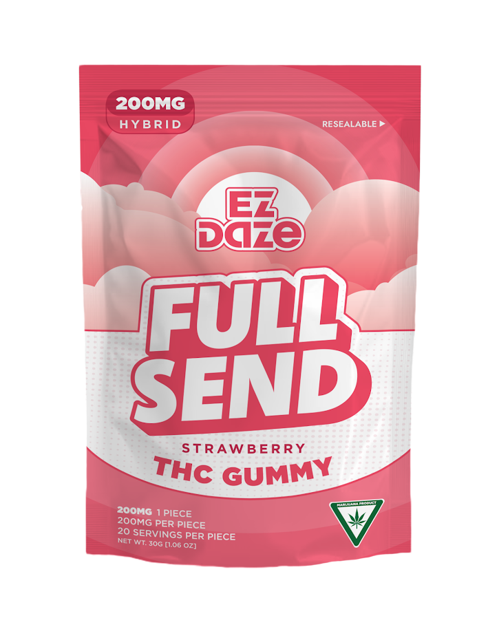 Full Send 200mg Single Gummy - Strawberry
