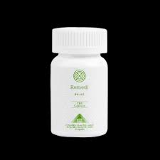 Remedi 50mg (20ct) Relief 1:1 CBD Capsules (Hybrid)