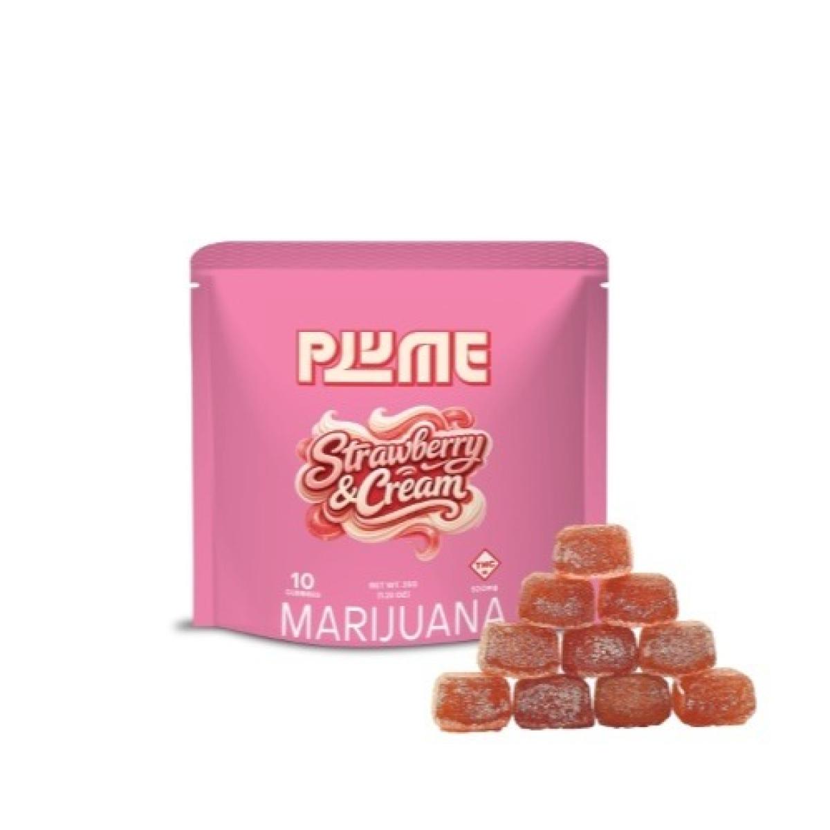 Gummies 10pk | Plume Strawberry & Cream