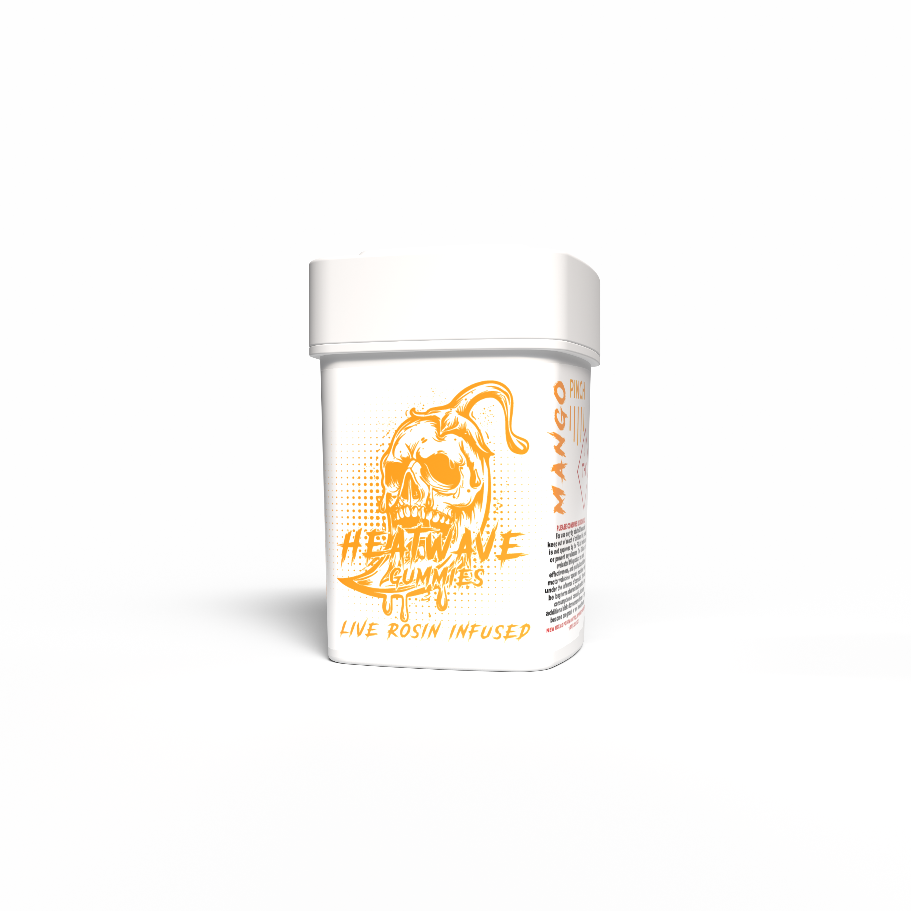 SACC Mango Heat Wave Rosin Gummies 100mg