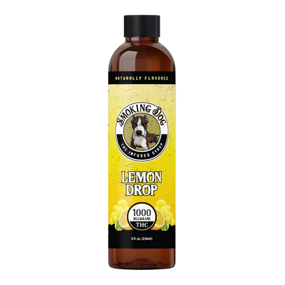 Smoking Dog - THC Syrup - 8 fl oz - 1000 MG - Lemon Drop