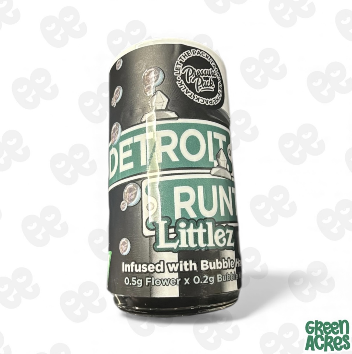 Detroit Runtz  5 Pack Infused Bubble Hash (0.7gx5)