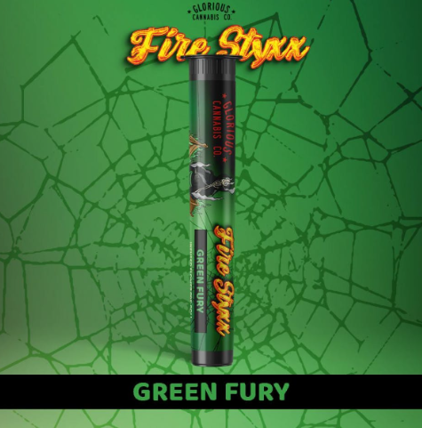 Fire Styxx | Green Fury Infused Pre-Roll