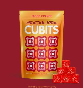 Sour Blood Orange Gummies 100mg