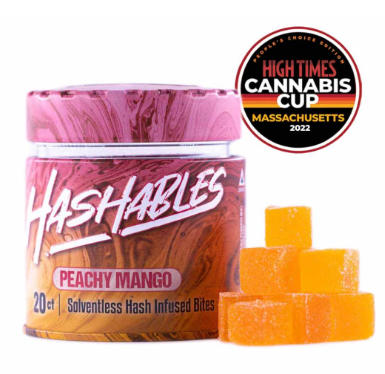 Hashables | Gummies | Peachy Mango | 20 pack 100mg