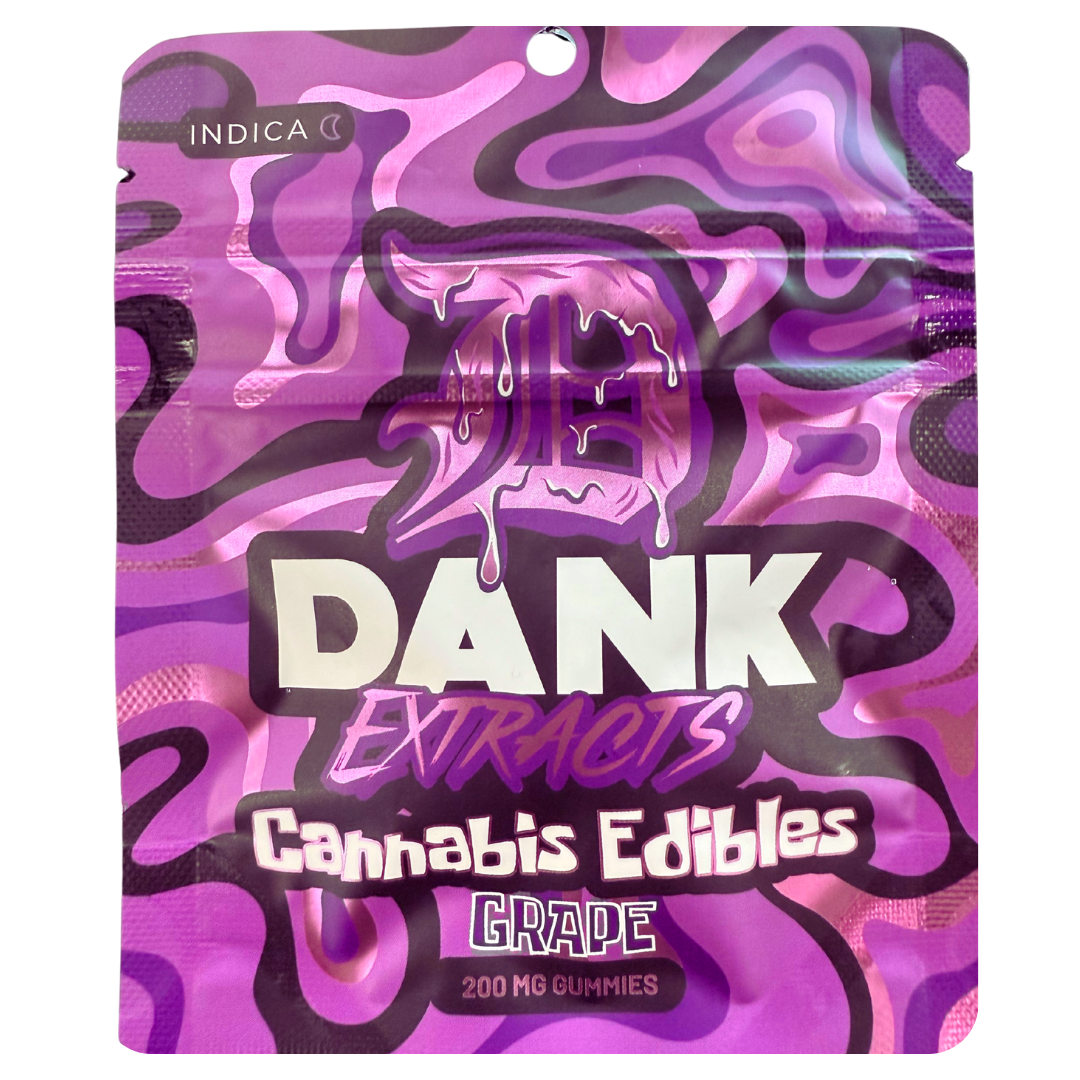 Dank Extracts - 200MG Gummies - Grape