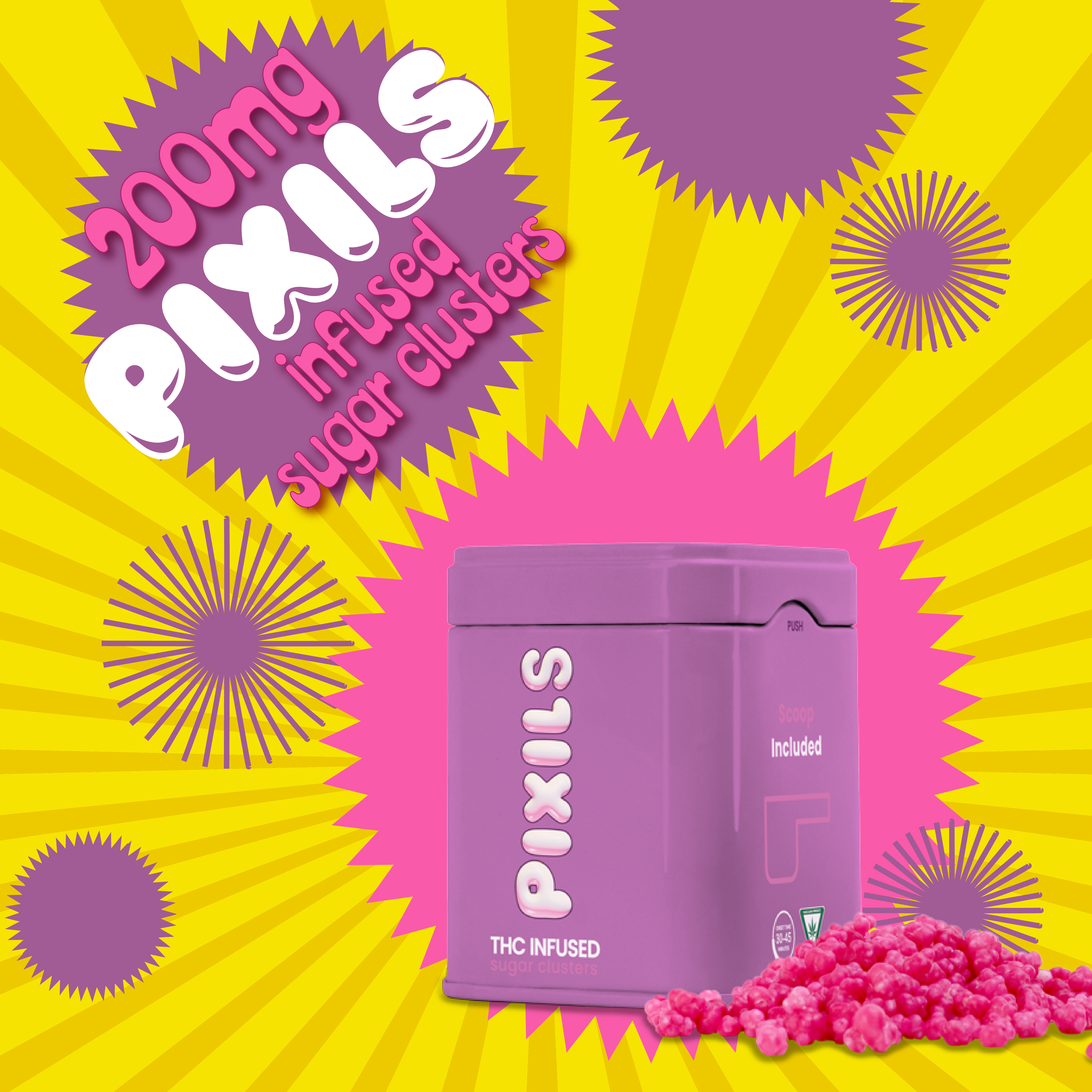 Pixils - Grape - 200mg