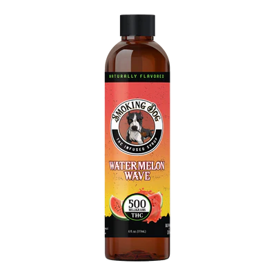 Smoking Dog - THC Syrup - 6 fl oz - 500 MG - Watermelon Wave