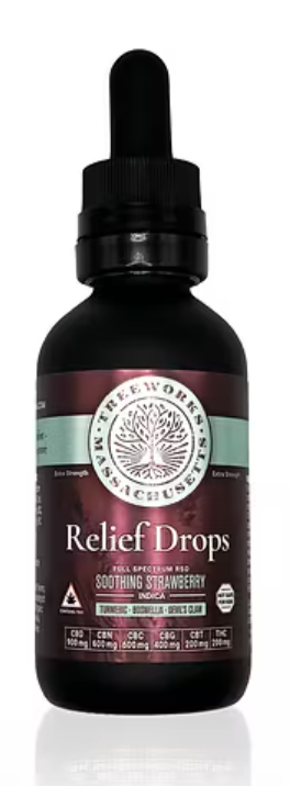 Relief Drops Soothing Strawberry | Tincture | 60ml