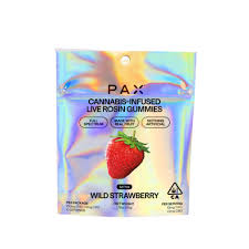 Wild Strawberry Live Rosin Gummies