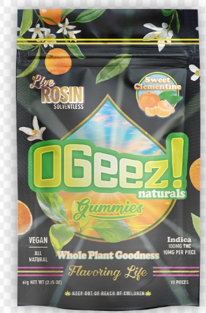 Gummy (Vegan/Rosin) Sweet Lemon 10pk | 100mg