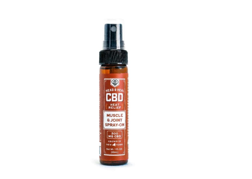Head & Heal -  Heat Relief Muscle & Joint Spray On CBD - 300mg
