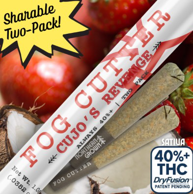 Cujo's Revenge Fog Cutter Infused 2pk (1g)