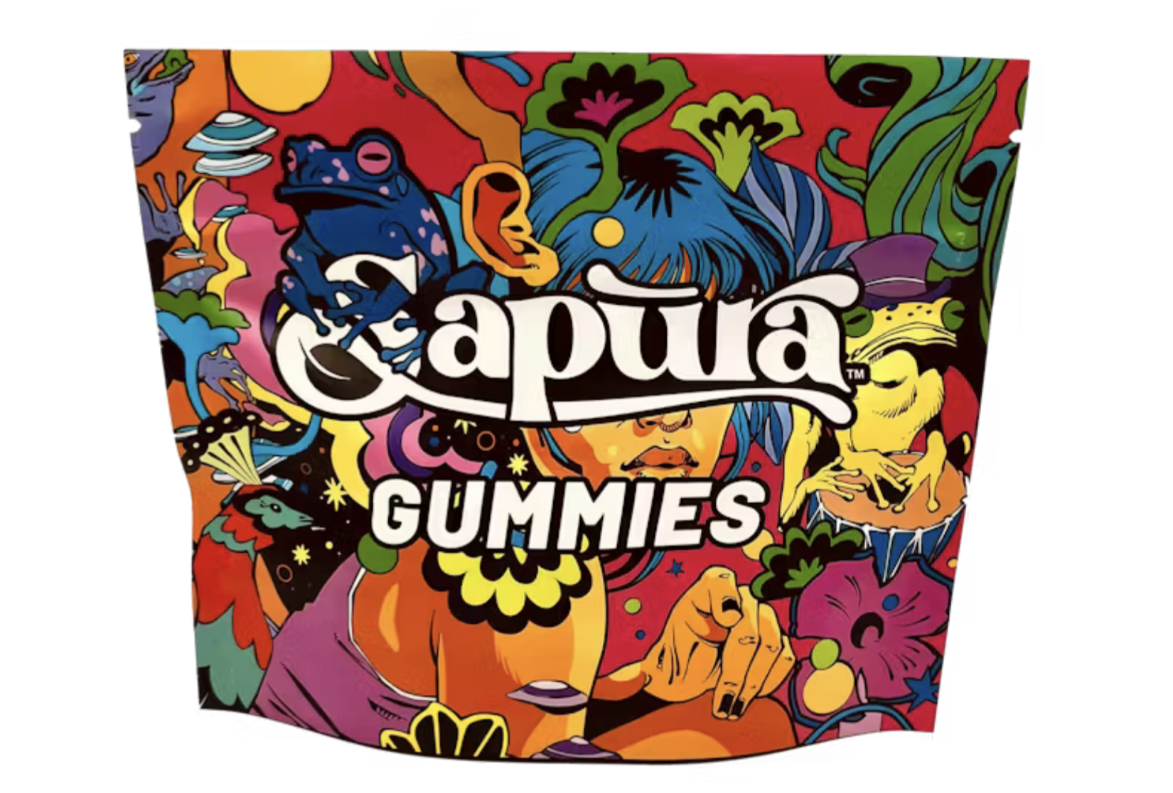 100mg Sapura Crunch Gummies - Grape