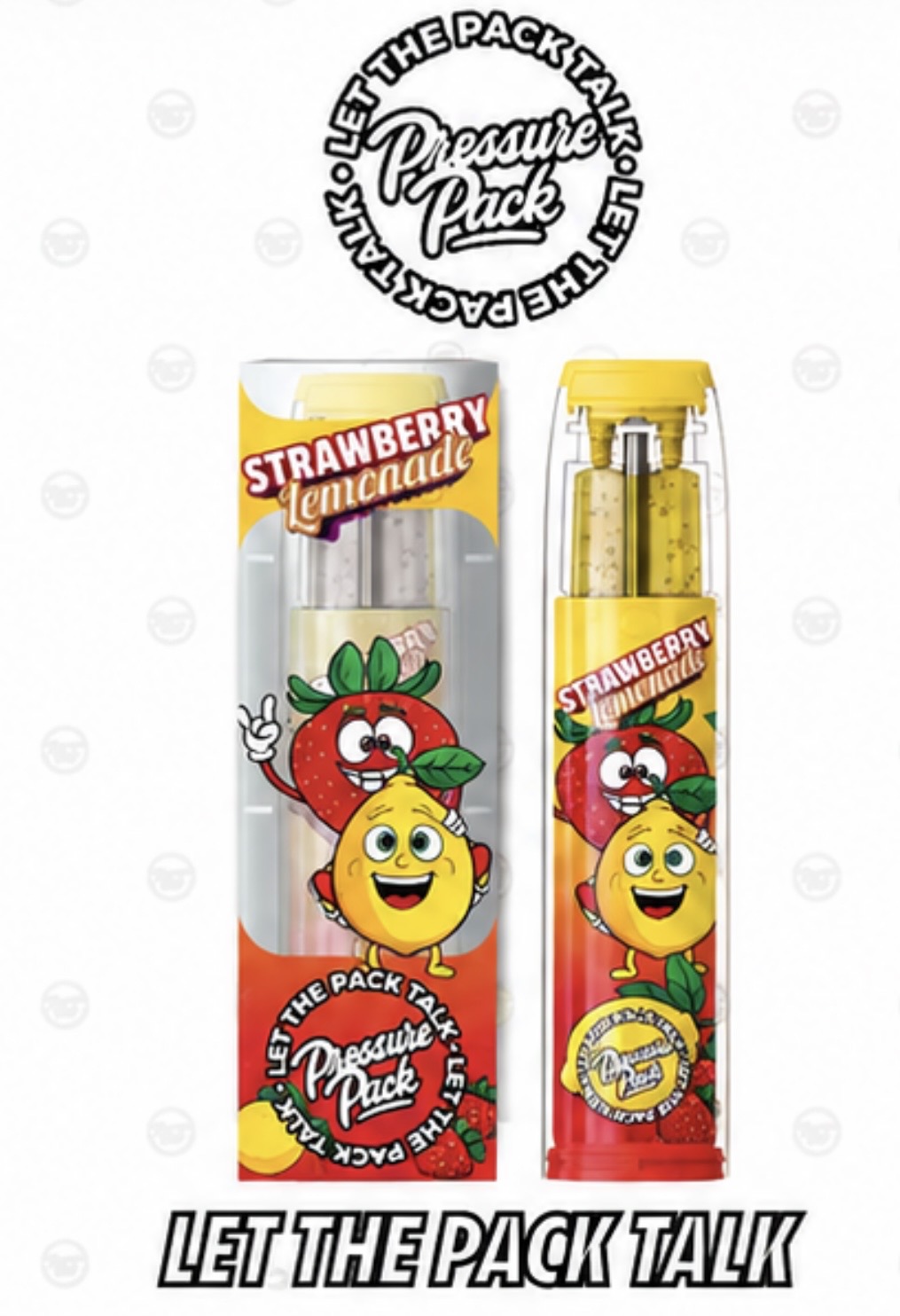Pressure Pack Disposable Strawberry Lemonade