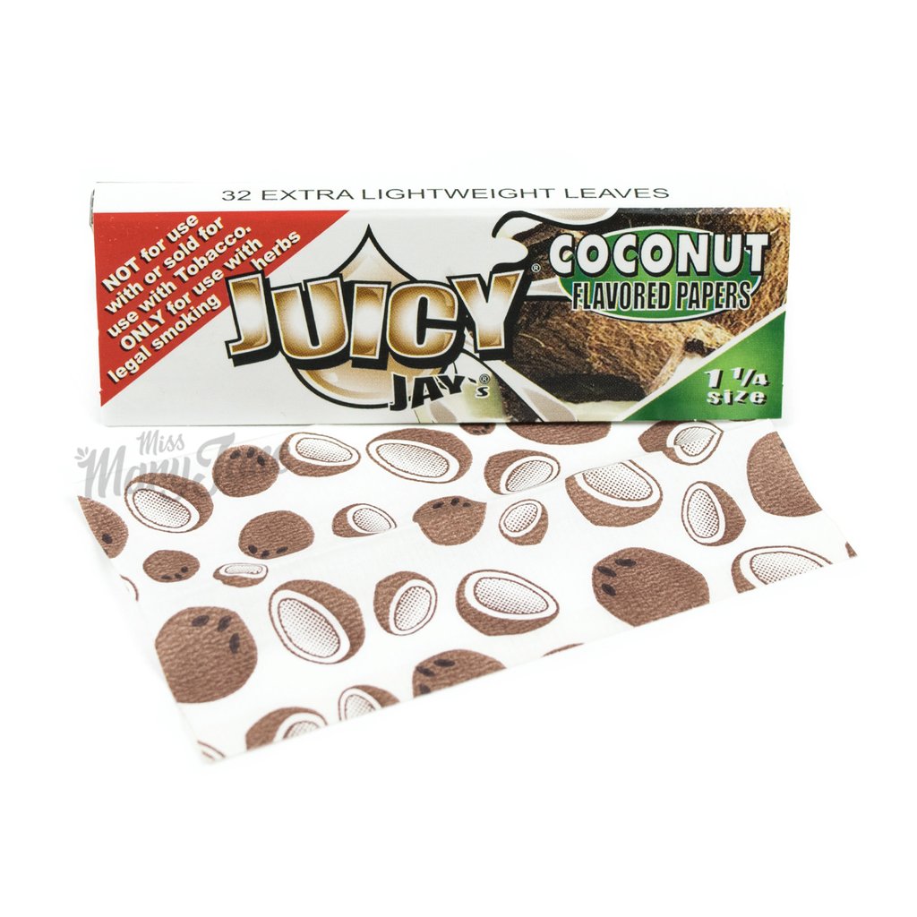 Cigarette Paper : Juicy Jay's 1.25 - Coconut