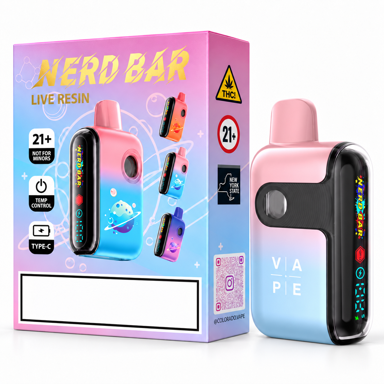 Nerd Bar | Gary Payton | Live Resin Vape | 2g