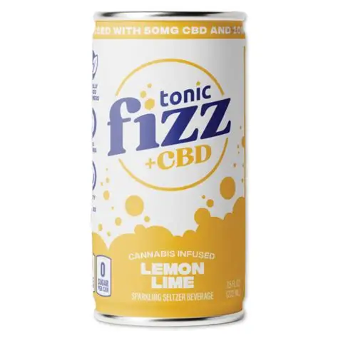 PTS Tonic Fizz Lemon Lime (5:1) 50mg CBD:10mg THC