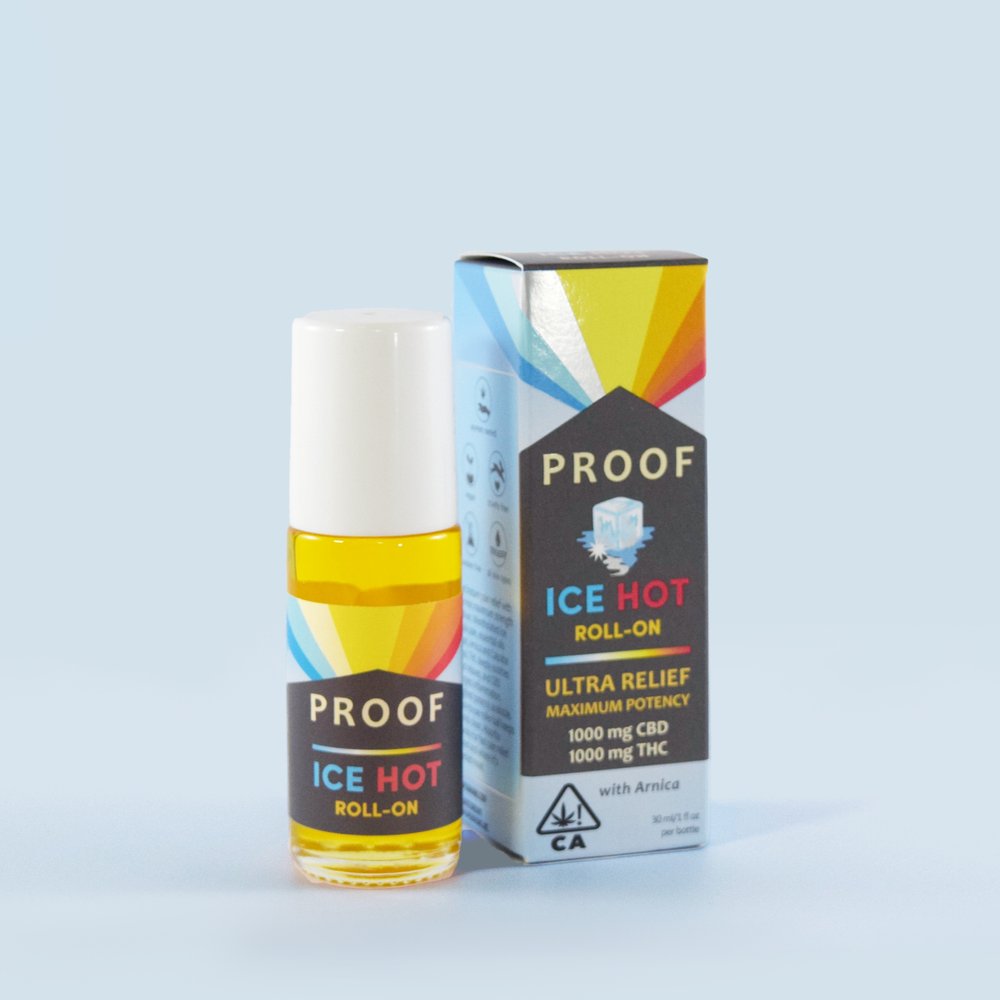 PROOF | Ice Hot Roll-On 30ml | THC:CBD