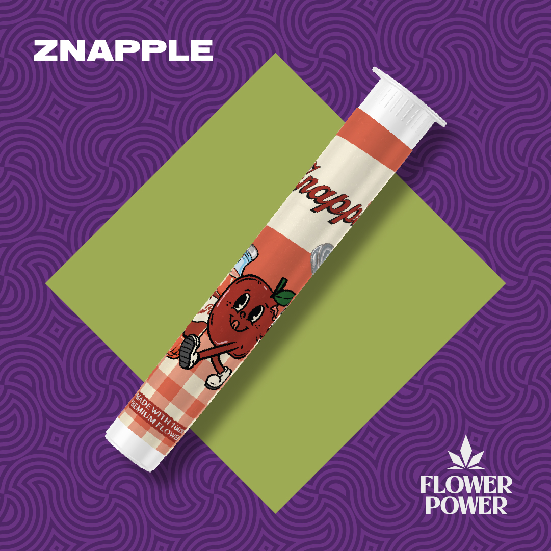 FLOWER POWER | ZNAPPLE PREROLL