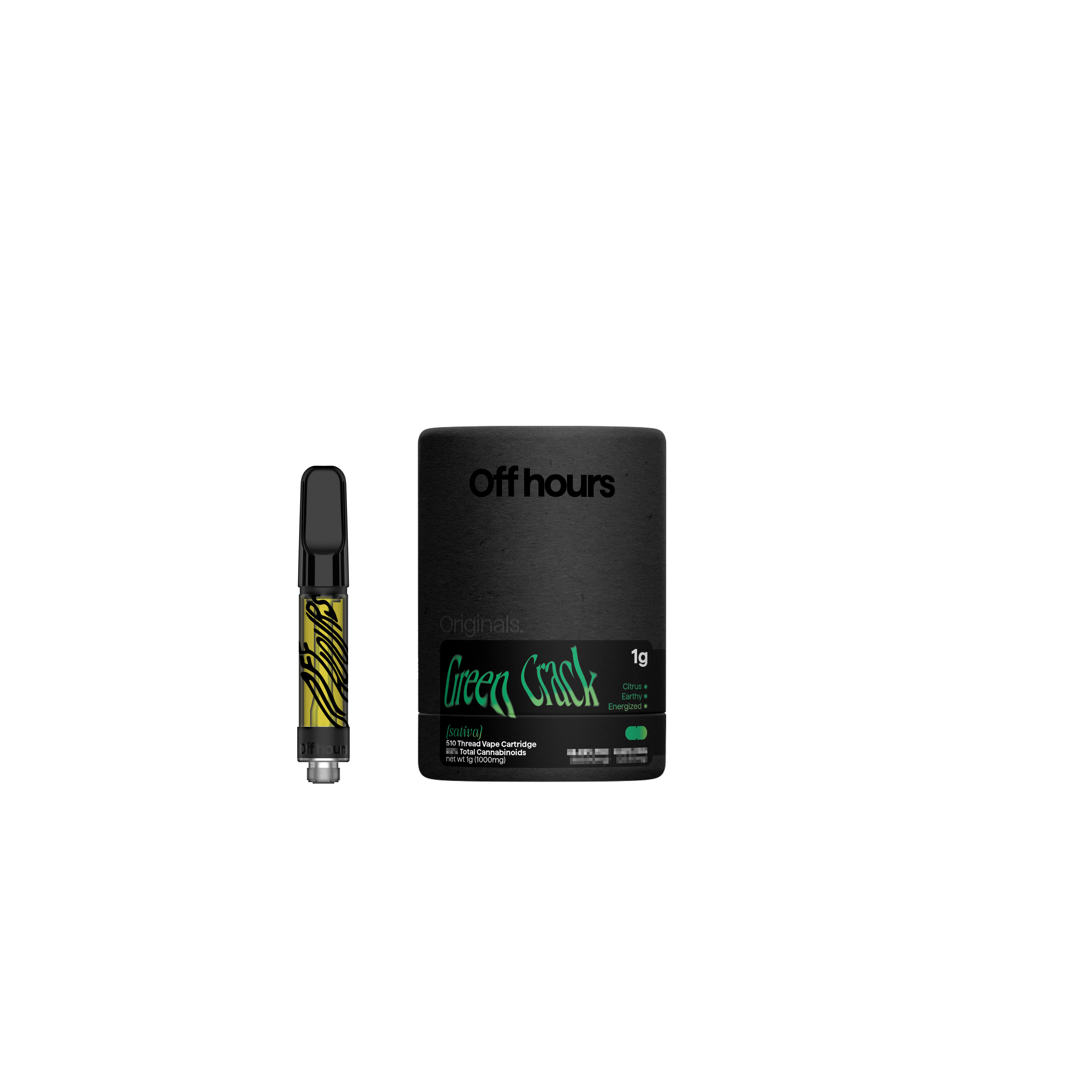 ORIGINALS 1G VAPE CARTRIDGE - GREEN CRACK