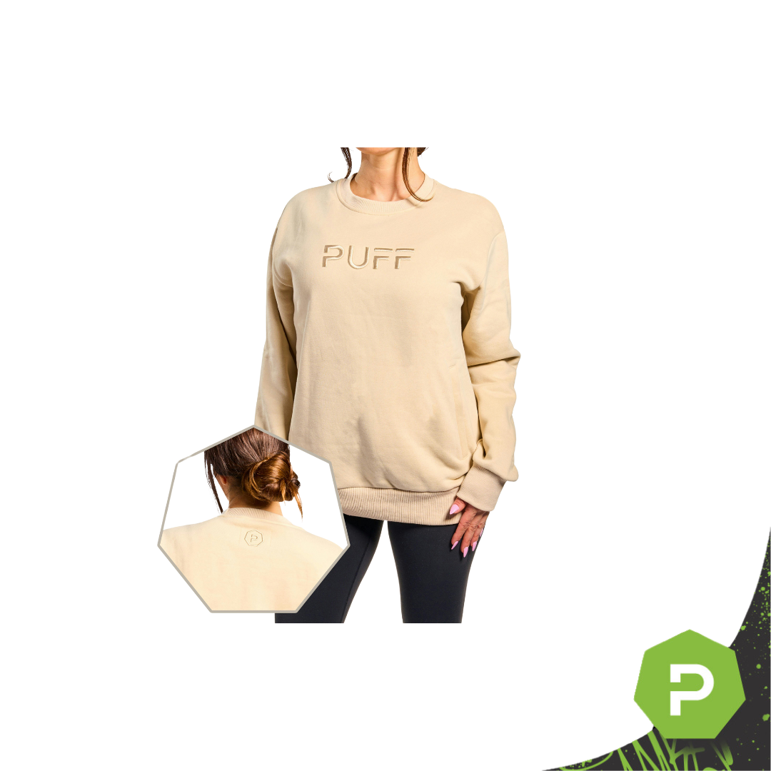 Puff | Premium Crew Neck (SM-XL) | Bone