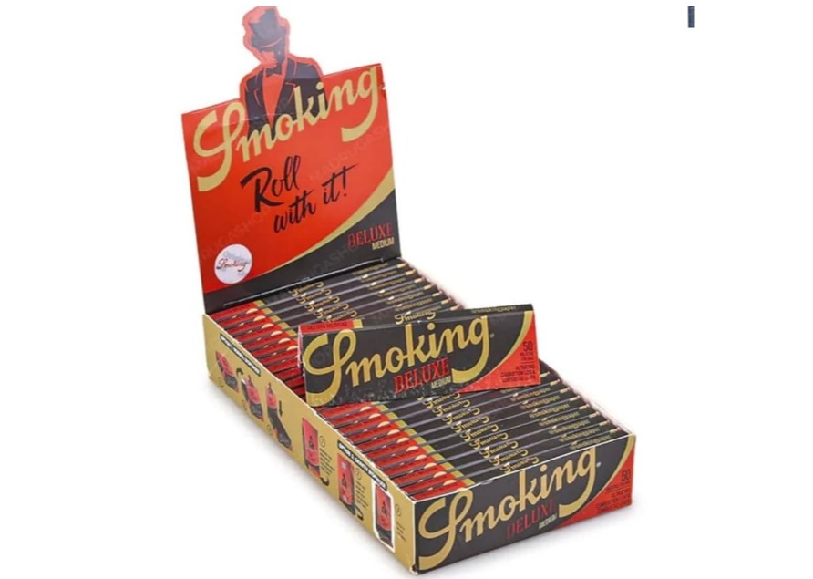 Smoking Deluxe Rolling Papers- 1 1/4