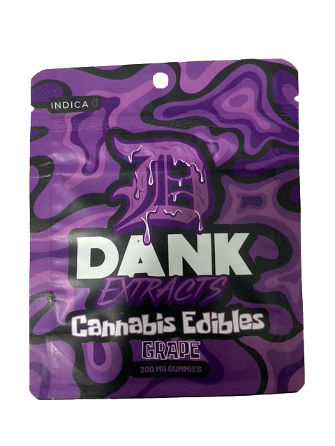 Dank Gummies 200mg Grape
