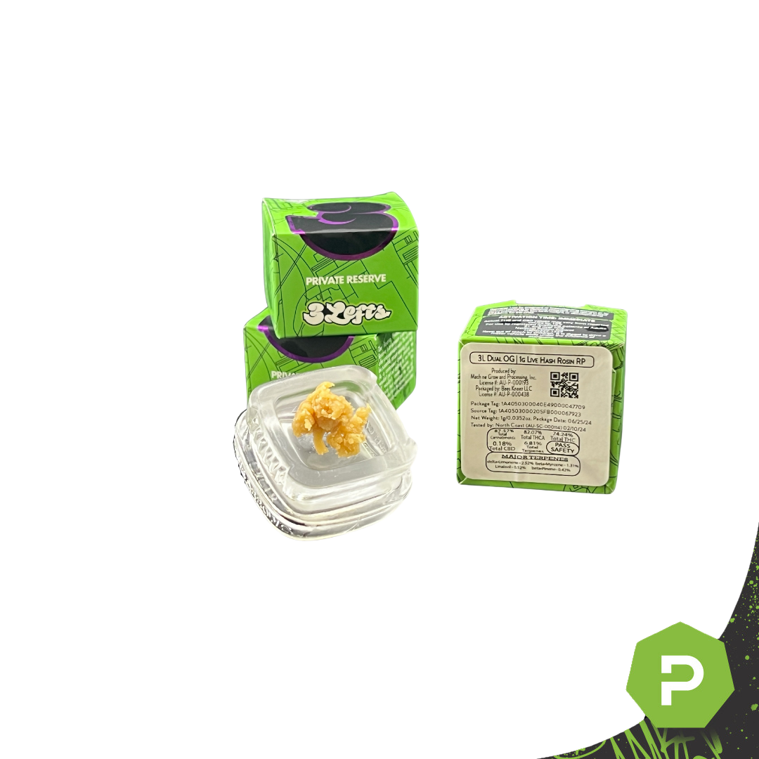 3lefts Live Rosin Dual Og