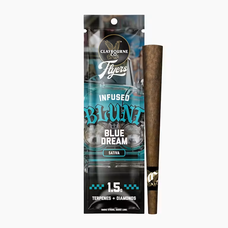Claybourne Co. | Blunt | Blue Dream | Infused | 1.5g