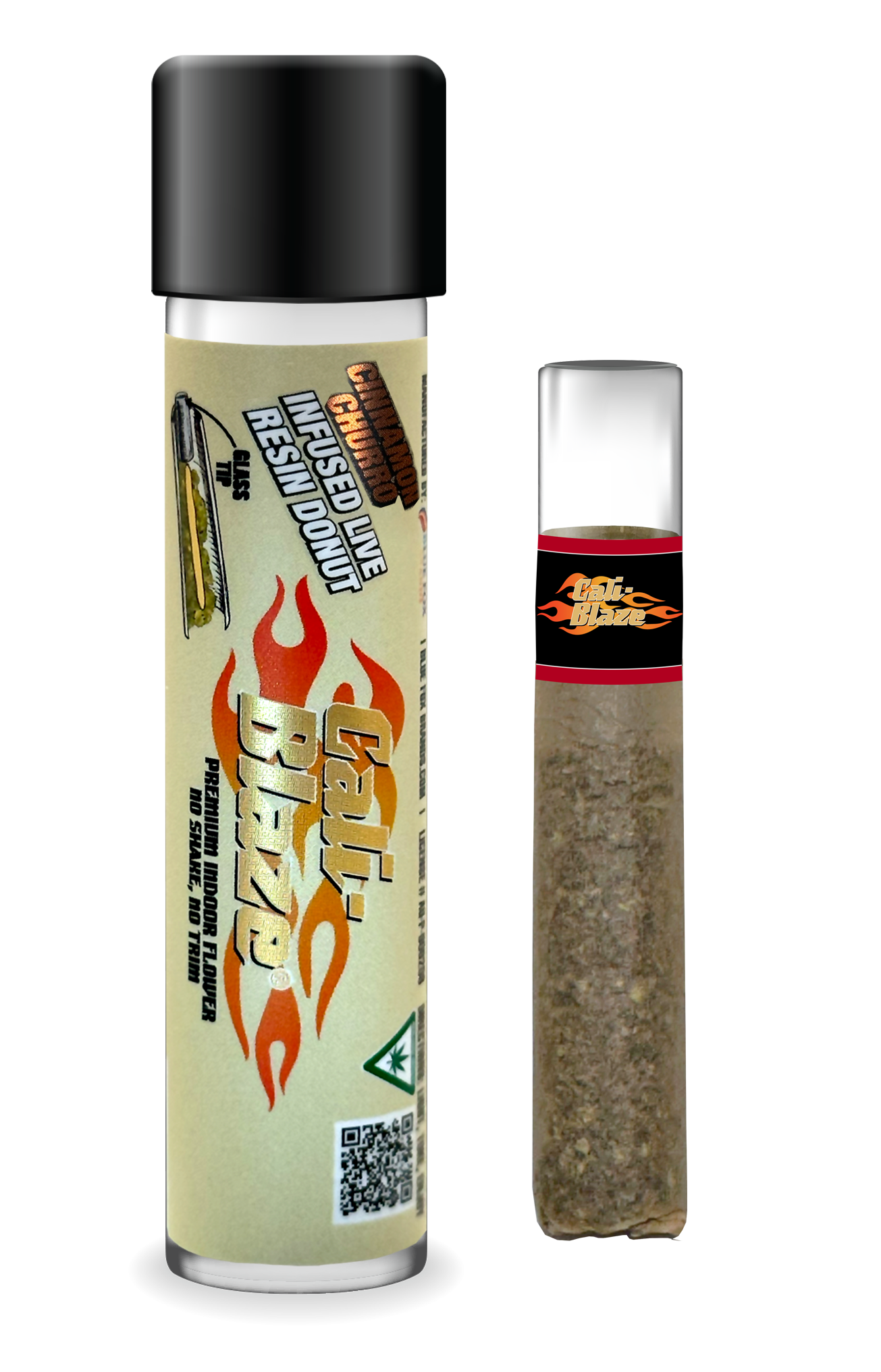 Cali Blaze Infused Pre-Roll Cinnamon Churro